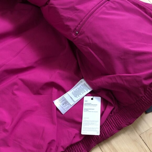 DKNY Women's Puffer Jacket in Vibrant Pink - M - Picture 8 of 10